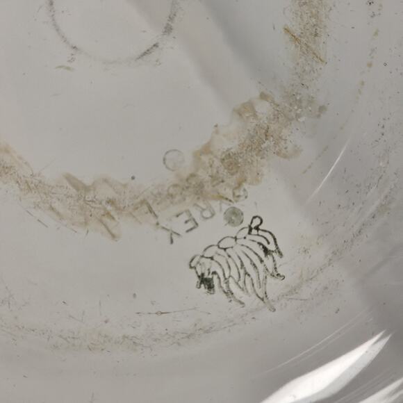 Vintage PYREX Flameware BLUE GLASS Double Boiler Pots 6763-U 6763-L (No Lid) - Picture 8 of 16